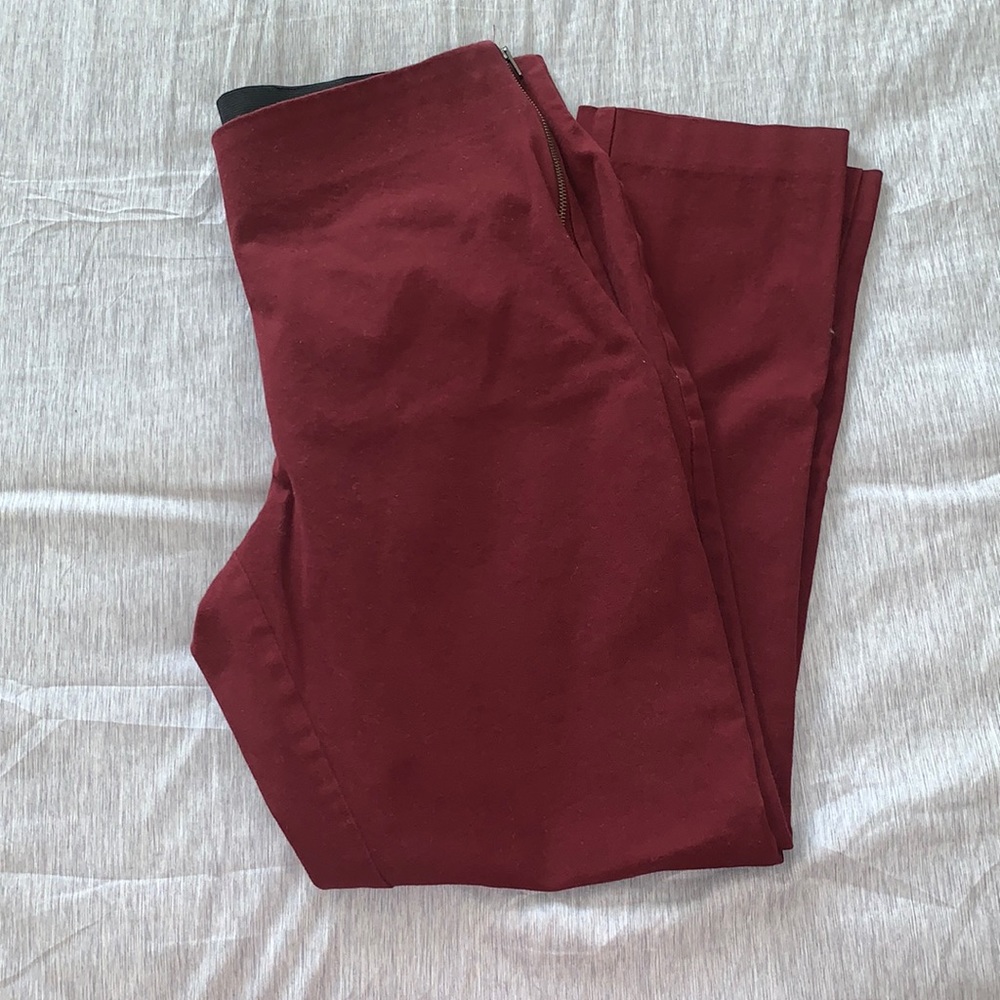 High Rise Ankle Pants